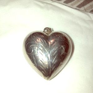 Silver heart